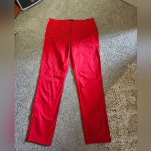 Tommy Hilfiger Red Chinos Size 8